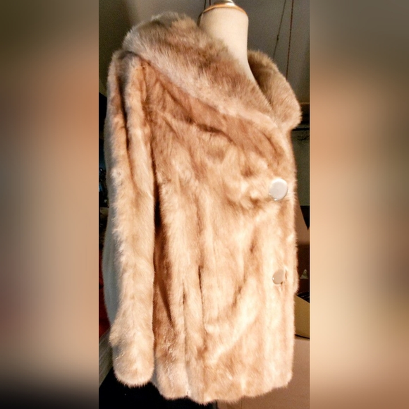Beautiful Tourmaline Mink Fur Coat, vintage & glorious - Picture 2 of 5